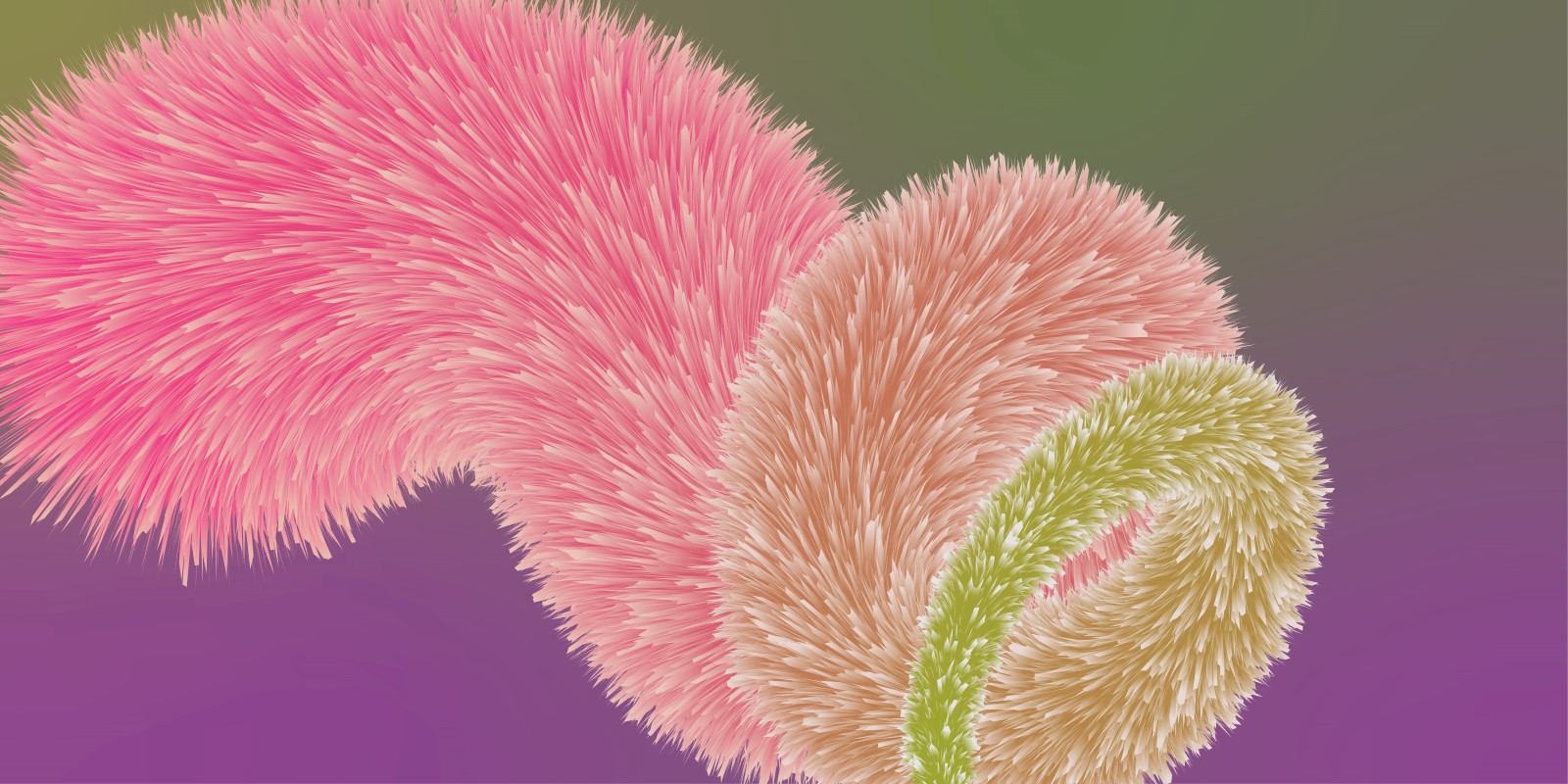 Fur Background Fluffy and soft surface pattern 55