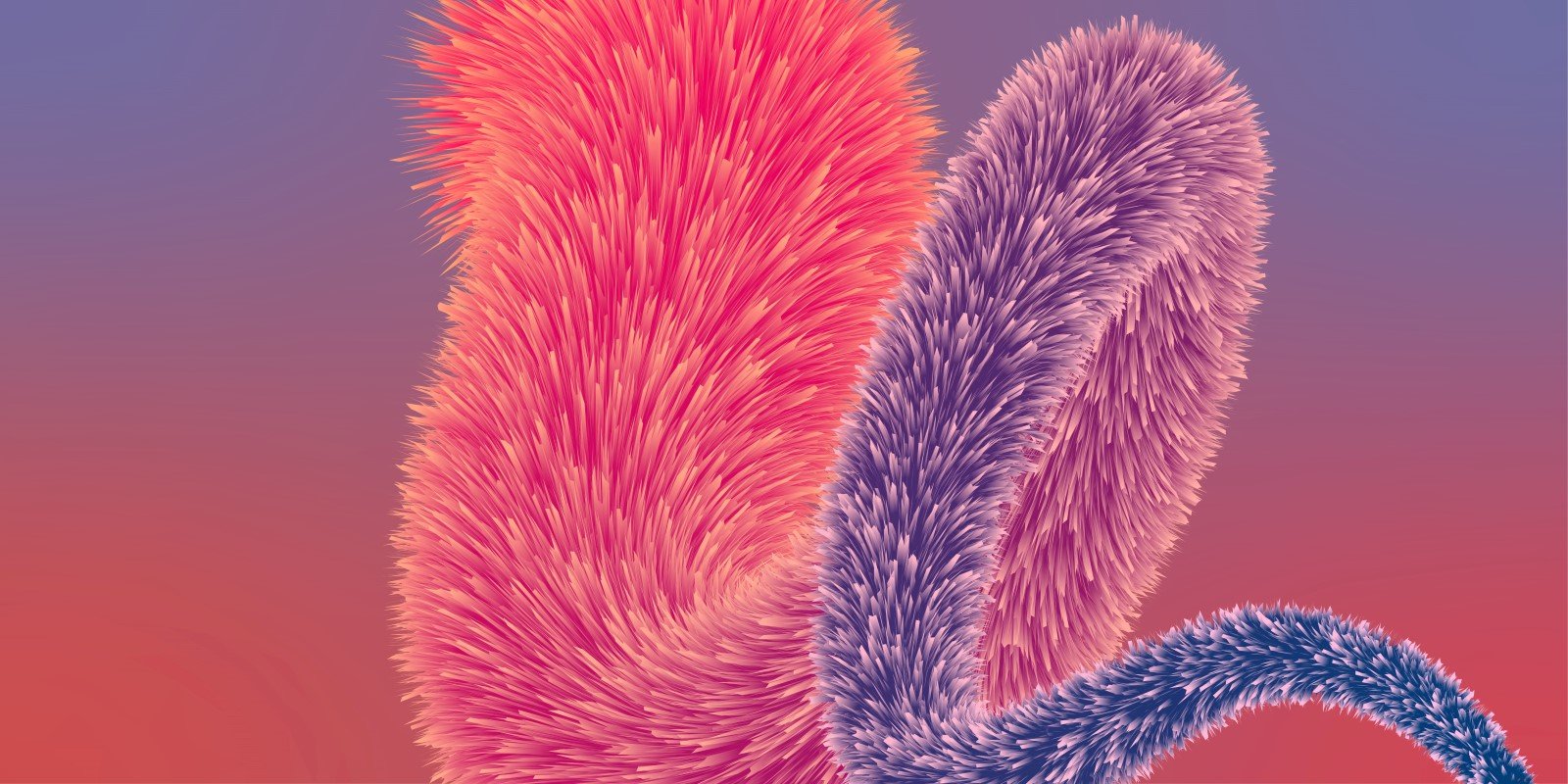 Fur Background Fluffy and soft surface pattern 86