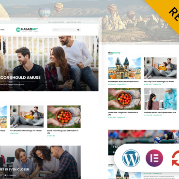 Business Magazine WordPress Themes 318771