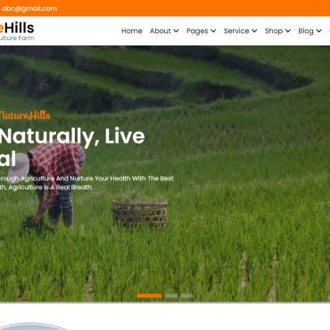 Agriculture Beef Responsive Website Templates 318943