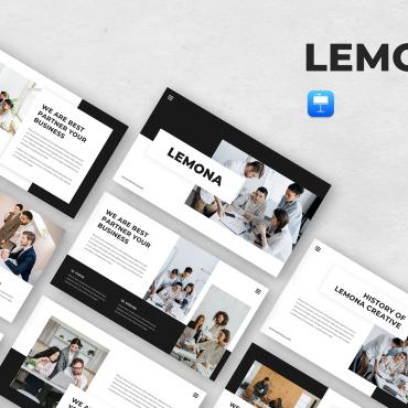 Business Clean Keynote Templates 319206