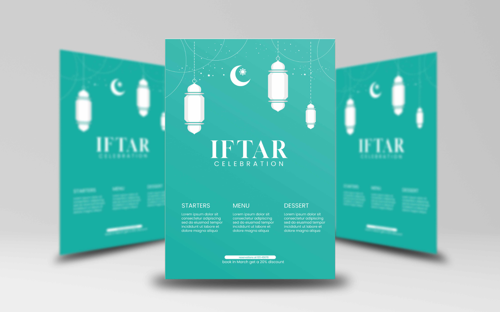 Iftar Celebration Flyer Template