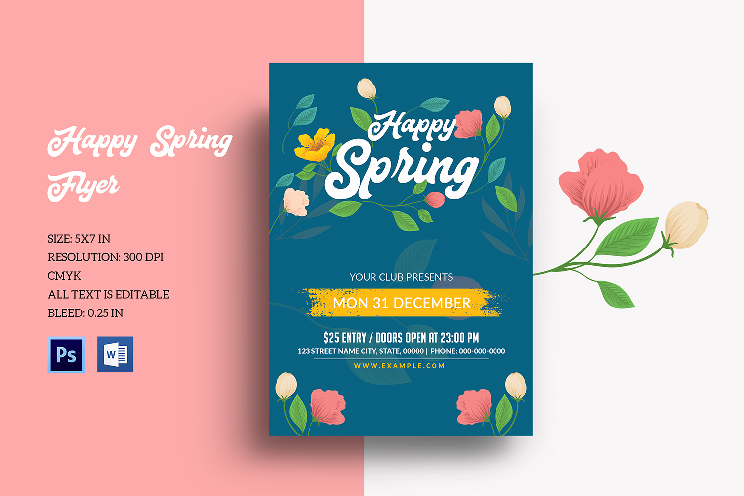 Spring Festival Invitation  Flyer