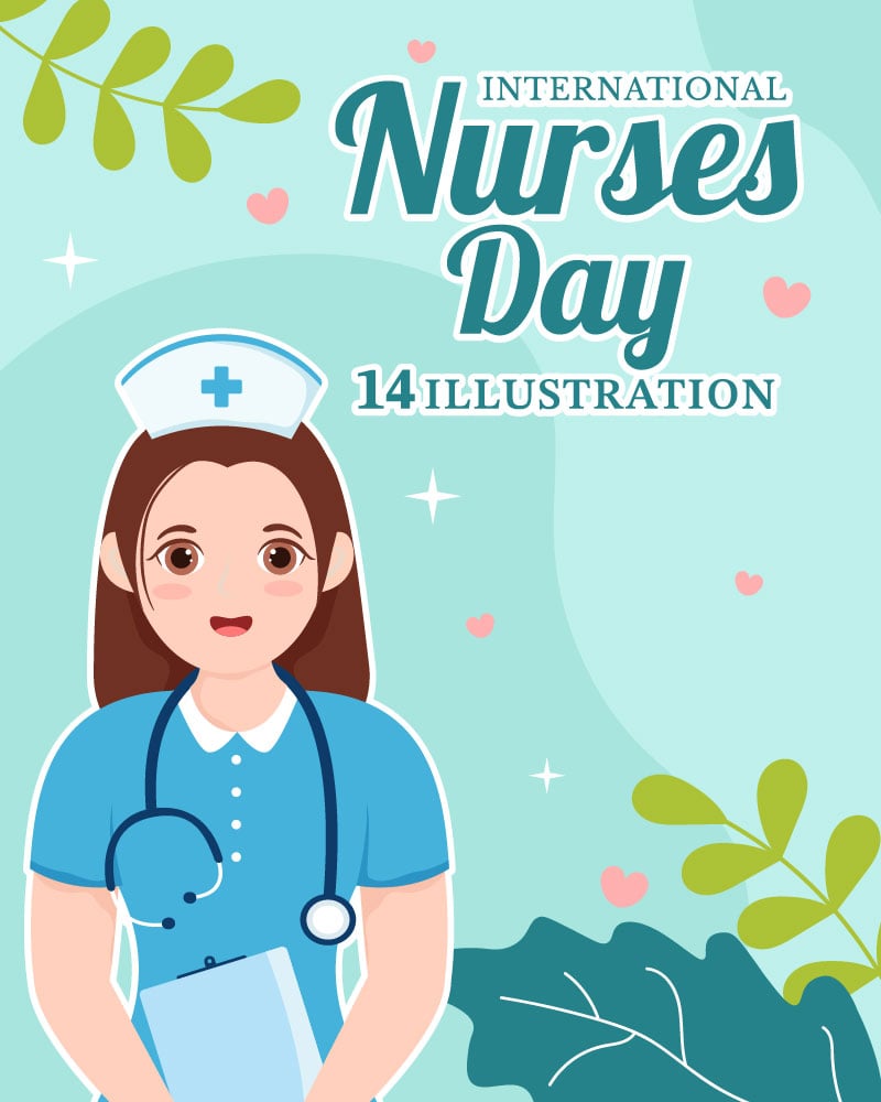 14 International Nurses Day Illustration