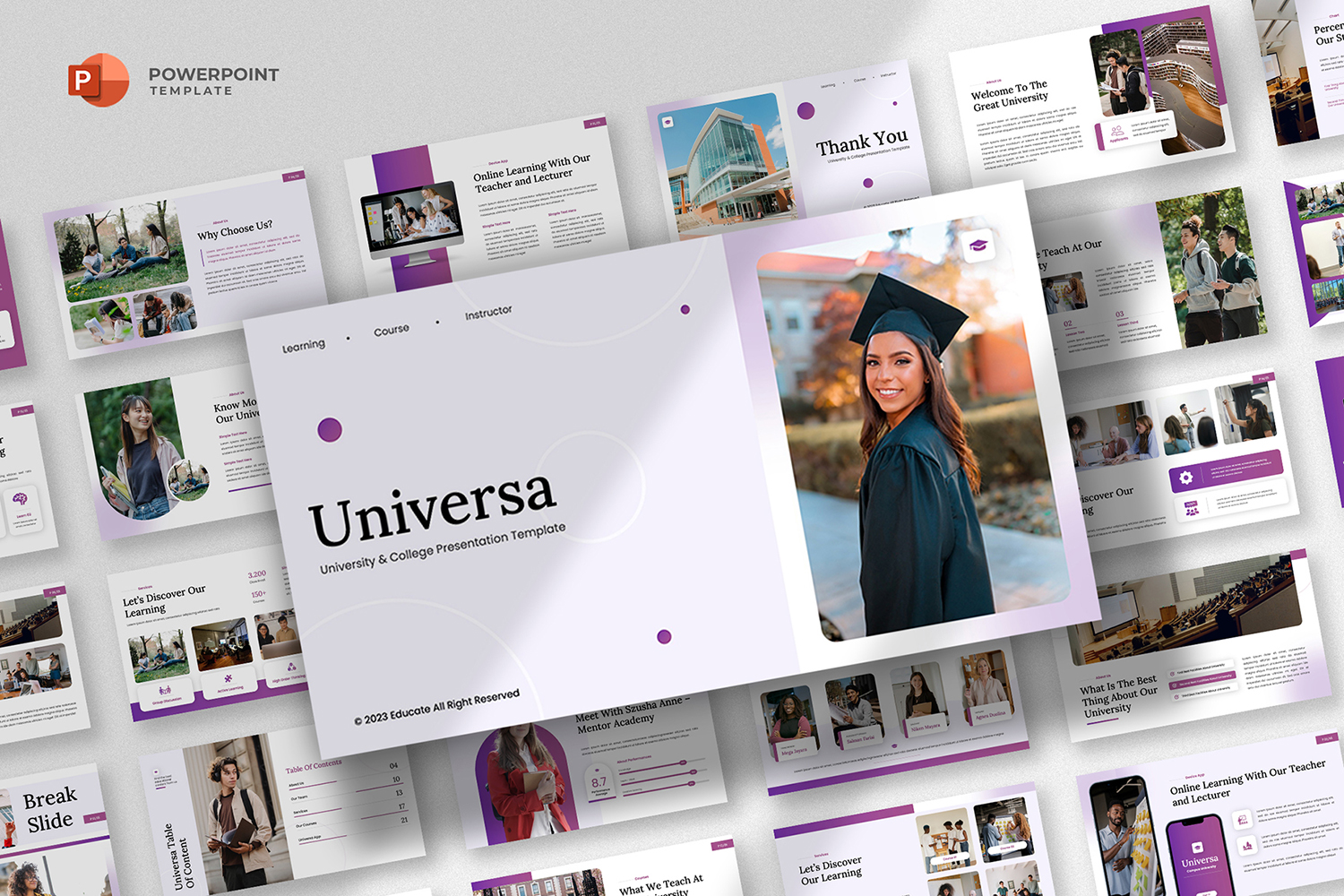 Universa - Education PowerPoint Template