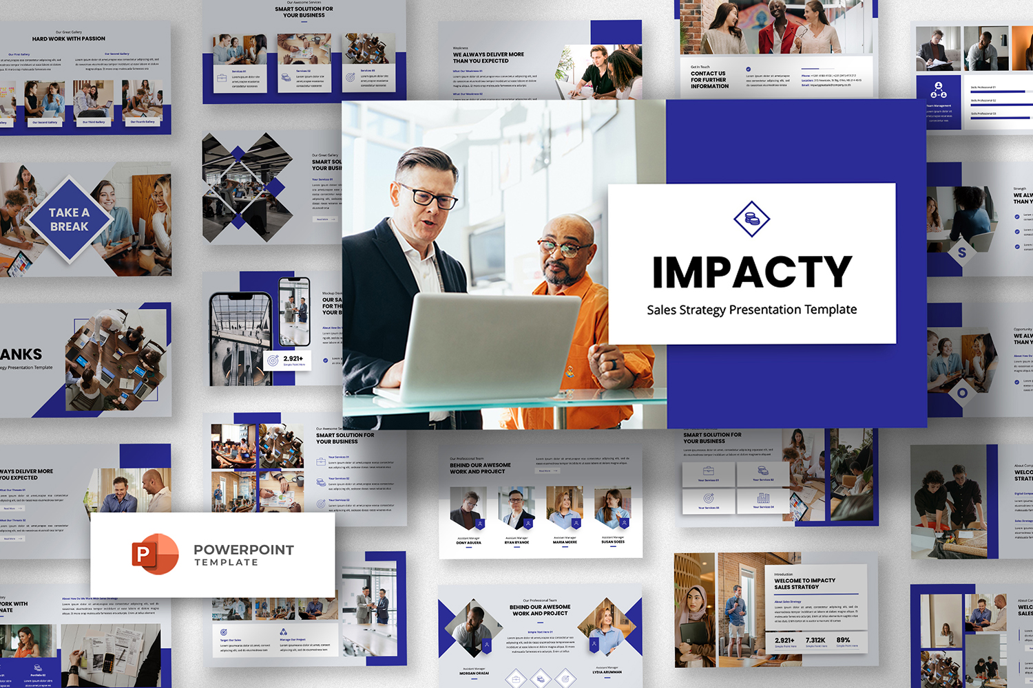 Impacty - Sales Marketing PowerPoint Template