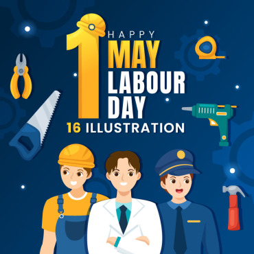 Day Labour Illustrations Templates 319835