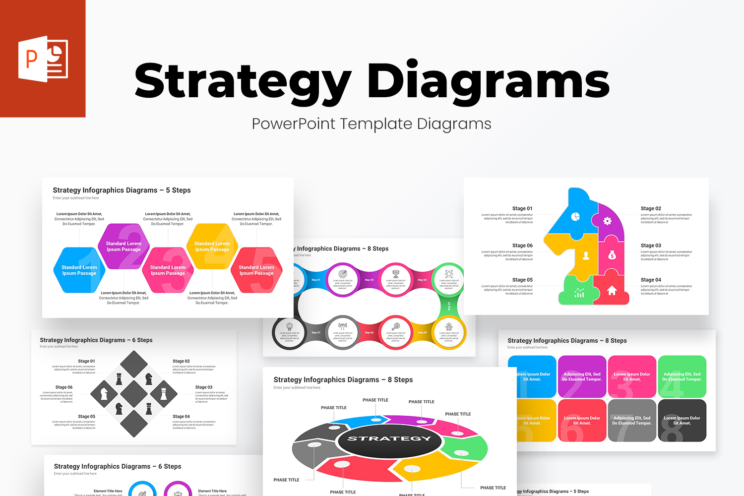 Strategy Infographics PowerPoint Template Diagrams