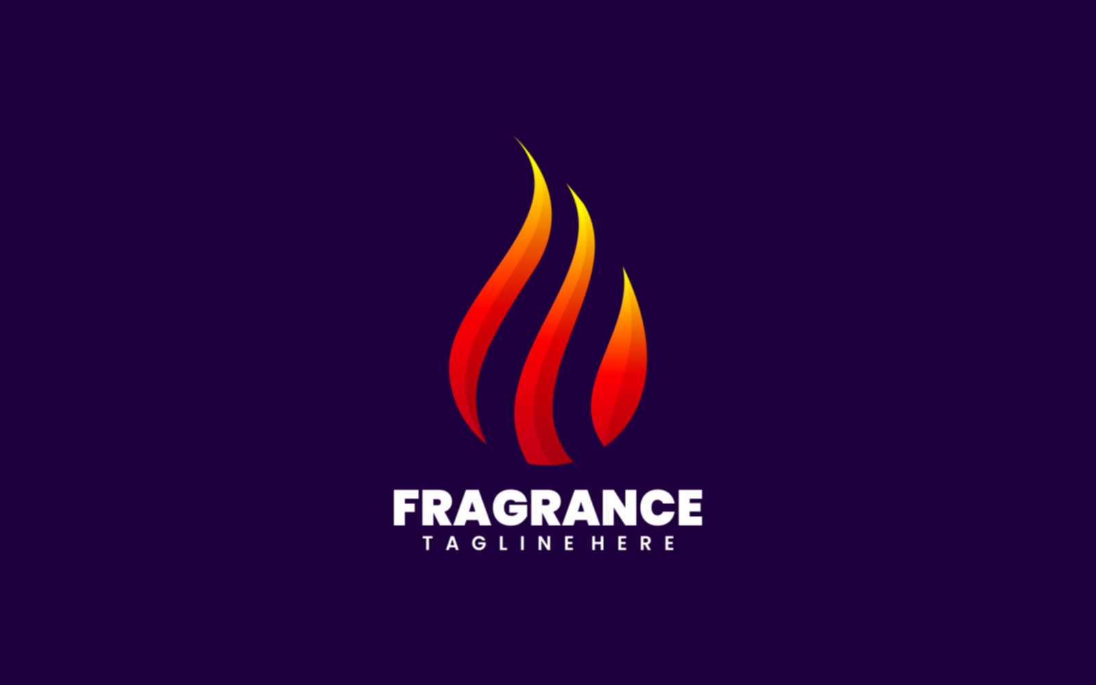 Fragrance Gradient Logo Style