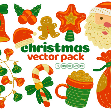 Christmas Illustration Vectors Templates 320345