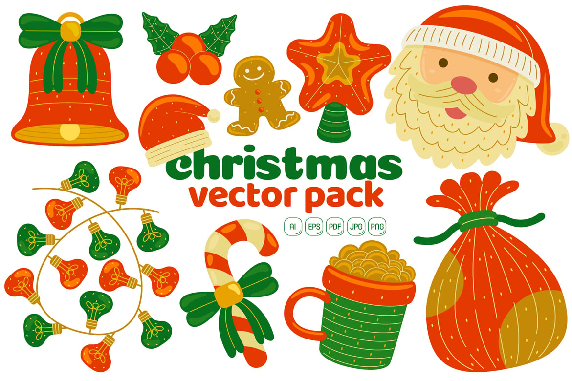 Christmas Vector Super Pack #02