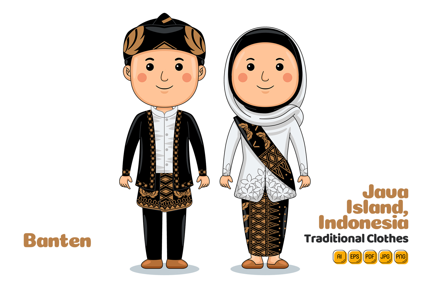 Banten Indonesia Traditional Cloth
