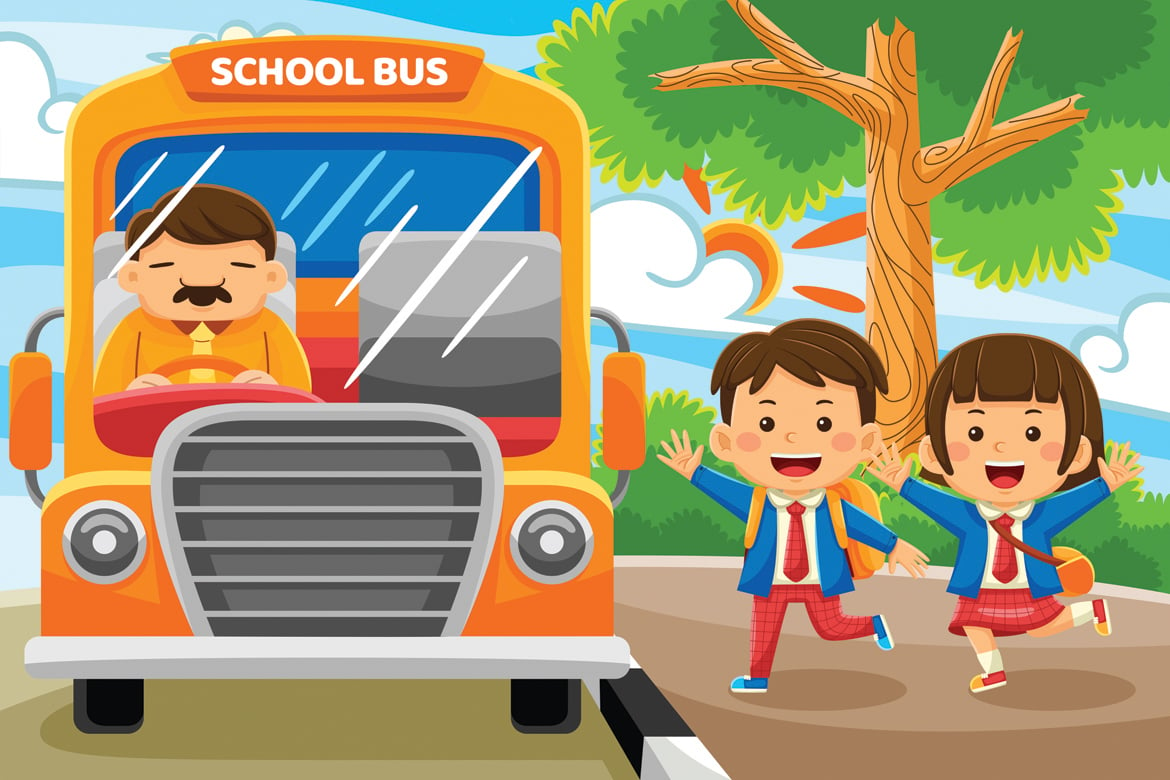 Back To School Cartoon Vector #02