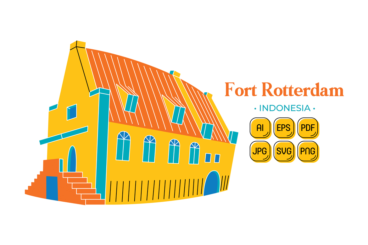 Fort Rotterdam (Indonesia Travel Destination)