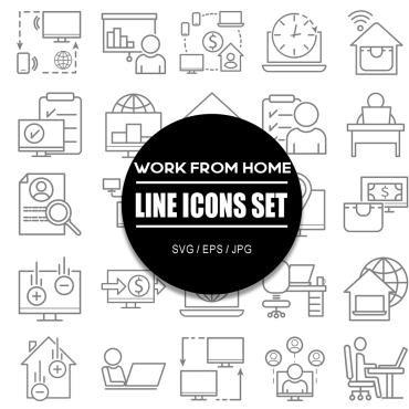 Work Remote Icon Sets 320697