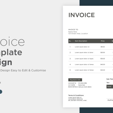 Stationery Invoice Corporate Identity 320791