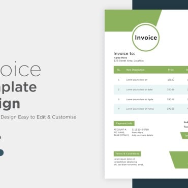 Invoice Design Corporate Identity 320799