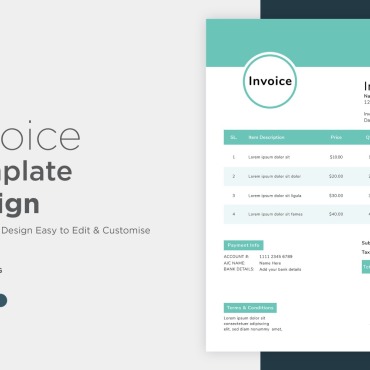 Invoice Design Corporate Identity 320800