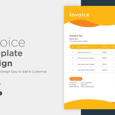 Invoice Design Corporate Identity 320801