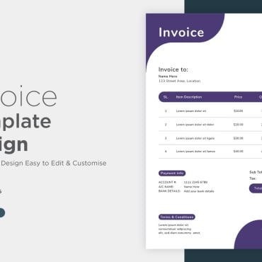 Invoice Design Corporate Identity 320803