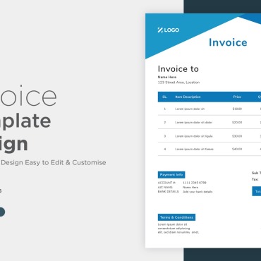 Invoice Design Corporate Identity 320804