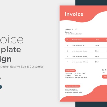 Invoice Design Corporate Identity 320805