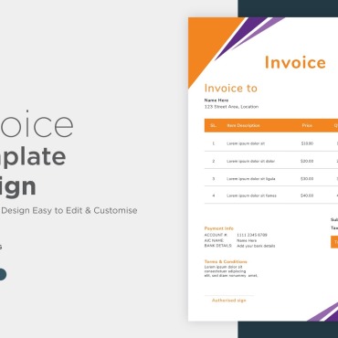 Invoice Design Corporate Identity 320807