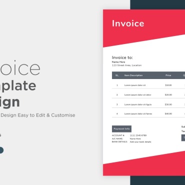 Invoice Design Corporate Identity 320808