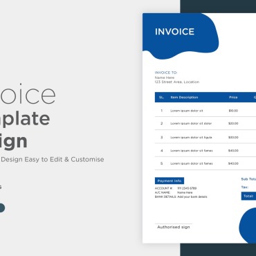 Invoice Design Corporate Identity 320813