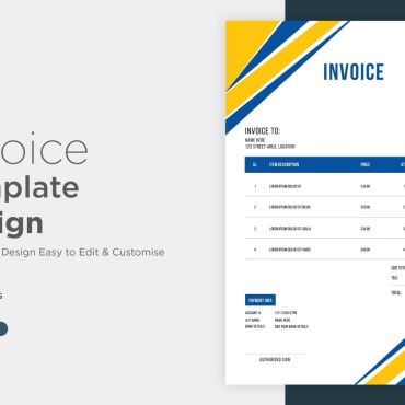 Invoice Design Corporate Identity 320821