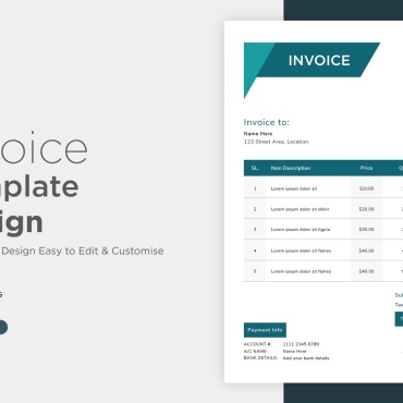 Invoice Design Corporate Identity 320832