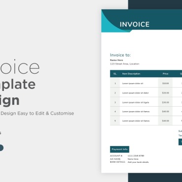 Invoice Design Corporate Identity 320833