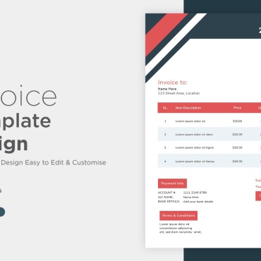 Invoice Design Corporate Identity 320837