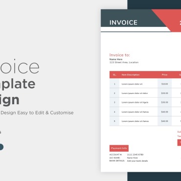 Invoice Design Corporate Identity 320838