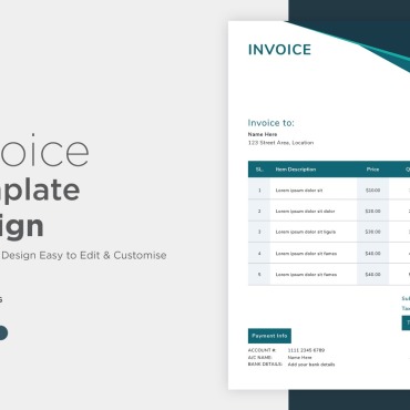 Invoice Design Corporate Identity 320840