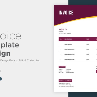 Invoice Design Corporate Identity 320846