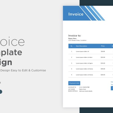 Invoice Design Corporate Identity 320853