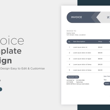 Invoice Design Corporate Identity 320859