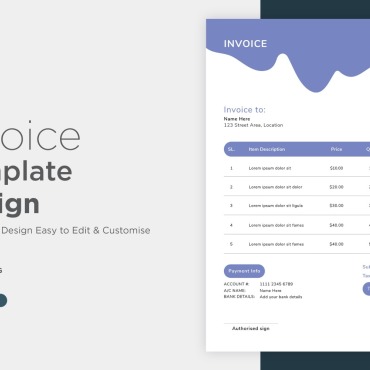 Invoice Design Corporate Identity 320861