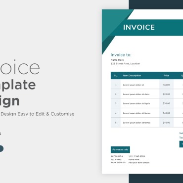 Invoice Design Corporate Identity 320863