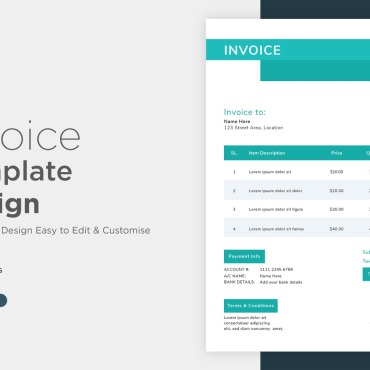 Invoice Design Corporate Identity 320864