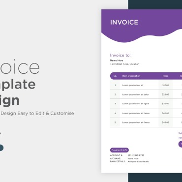 Invoice Design Corporate Identity 320868