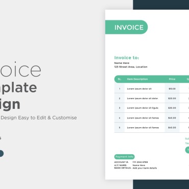 Invoice Design Corporate Identity 320871