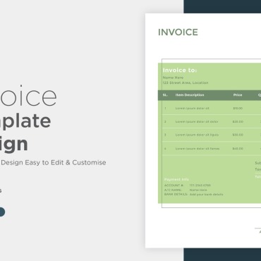 Invoice Design Corporate Identity 320872