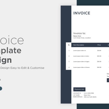 Invoice Design Corporate Identity 320875