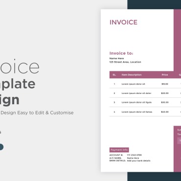 Invoice Design Corporate Identity 320877