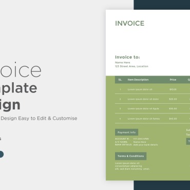 Invoice Design Corporate Identity 320880