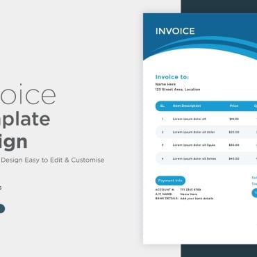 Invoice Design Corporate Identity 320882