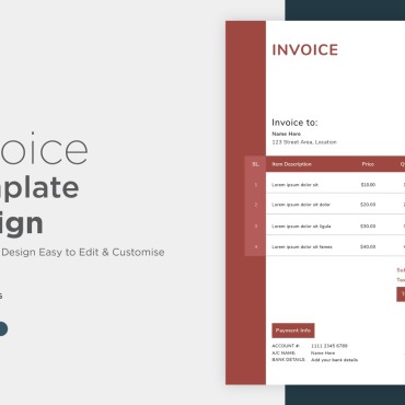 Invoice Design Corporate Identity 320883