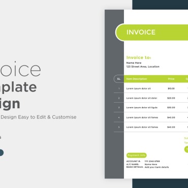 Invoice Design Corporate Identity 320884